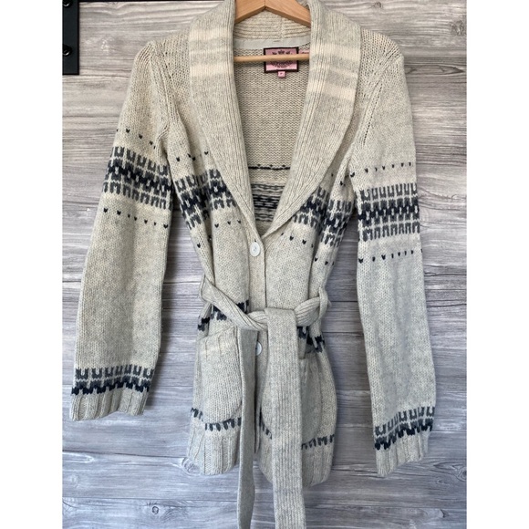 Juicy Couture Faire Isle Cardigan - Picture 4 of 6